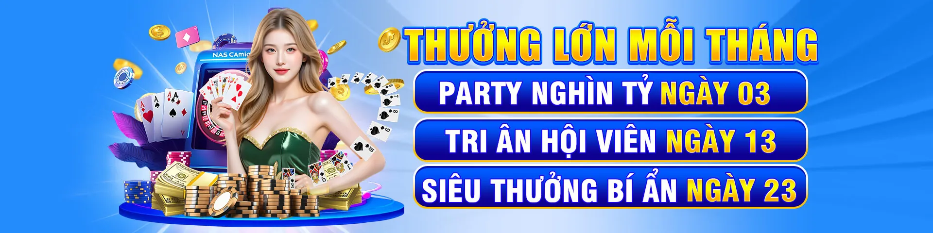 Sòng bạc trực tuyến vip 58 với dealer trực tiếp và các trò chơi hấp dẫn